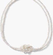 Joey Baby Freshwater Pearl Layered Statement Necklace
