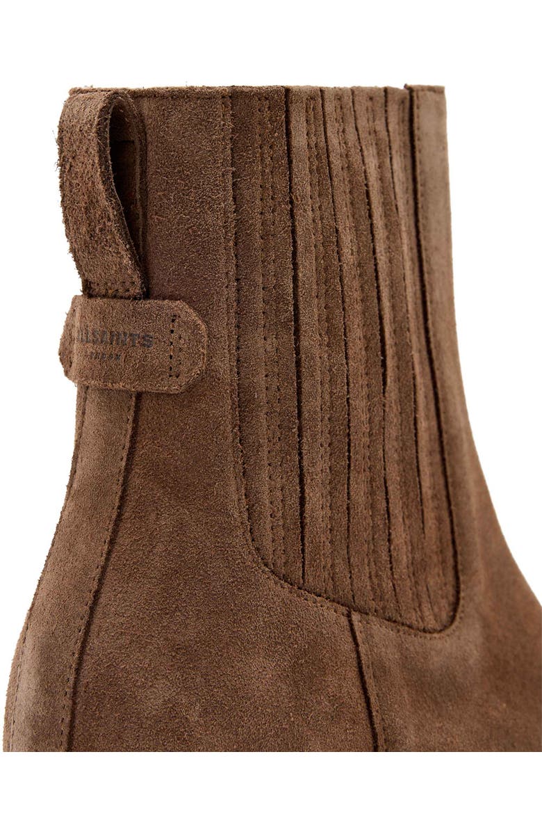 AllSaints Marcie Chelsea Boot, Alternate, color, Pine Bark Brown