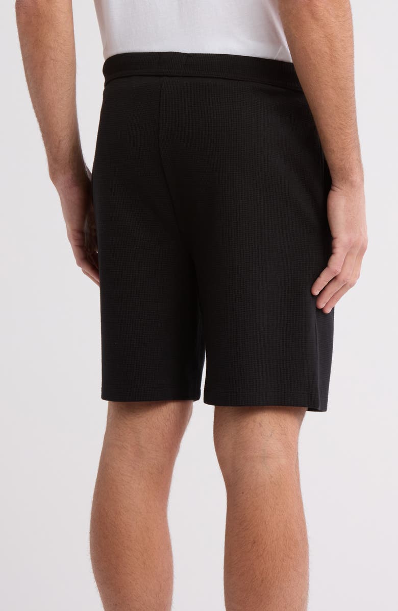 BOSS Waffle Knit Lounge Shorts, Alternate, color, 