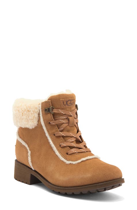 Bodie Faux Fur Lace Bootie (Women)