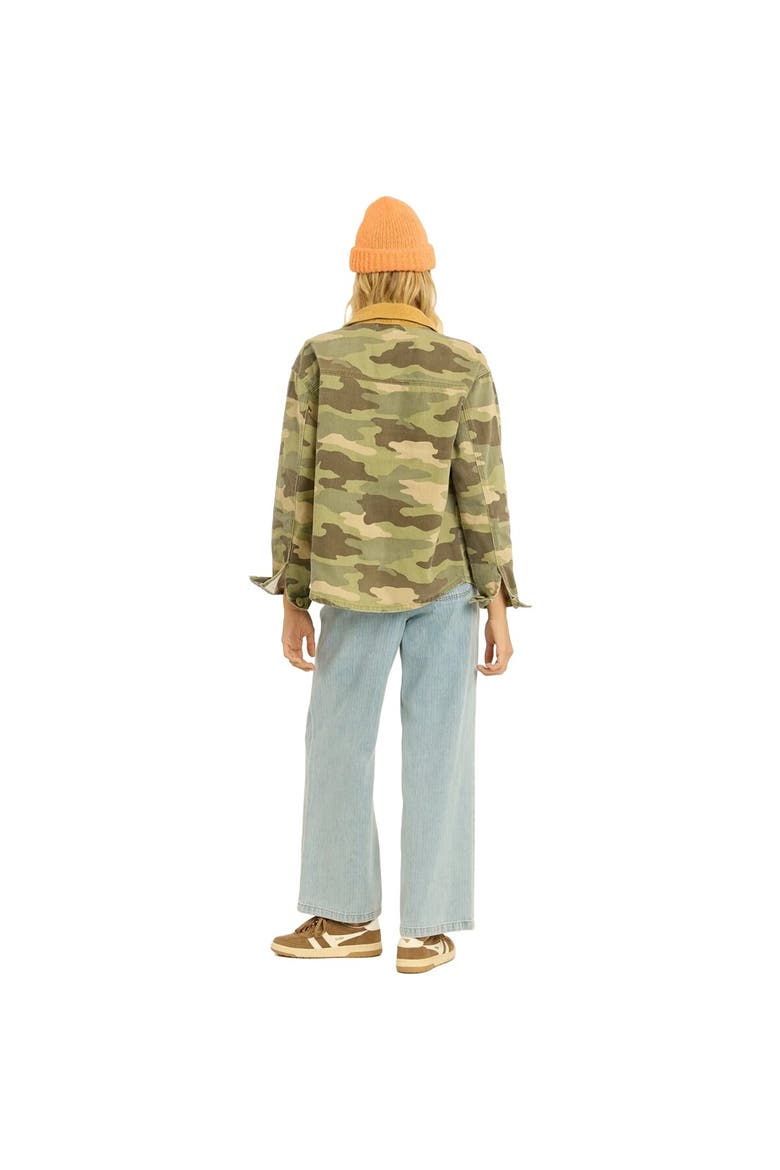 Kickin It Denim Jacket - Women's, Alternate, color, Army