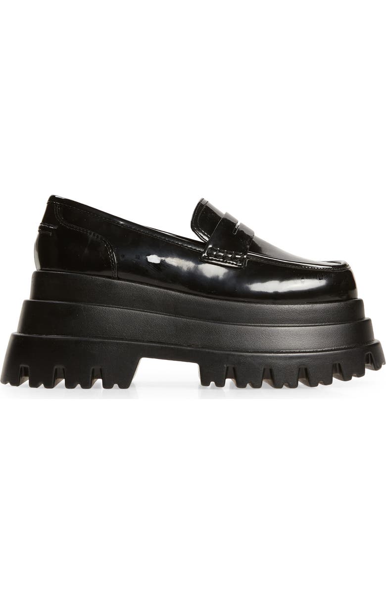 AZALEA WANG Aleo Platform Penny Loafer, Alternate, color,