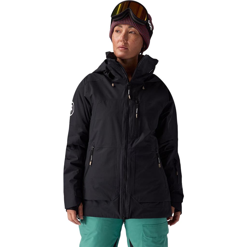 Backcountry Crestcruiser Insulated Jacket In Black
