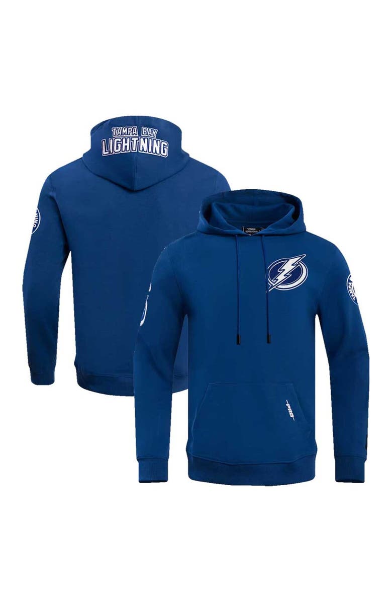 PRO STANDARD Men's Pro Standard Blue Tampa Bay Lightning Classic Pullover Hoodie, Main, color, Blue