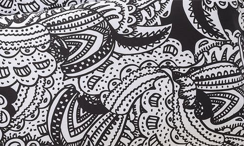 Brooks Brothers Set Of Two Paisley Print Pillow Sham In Black