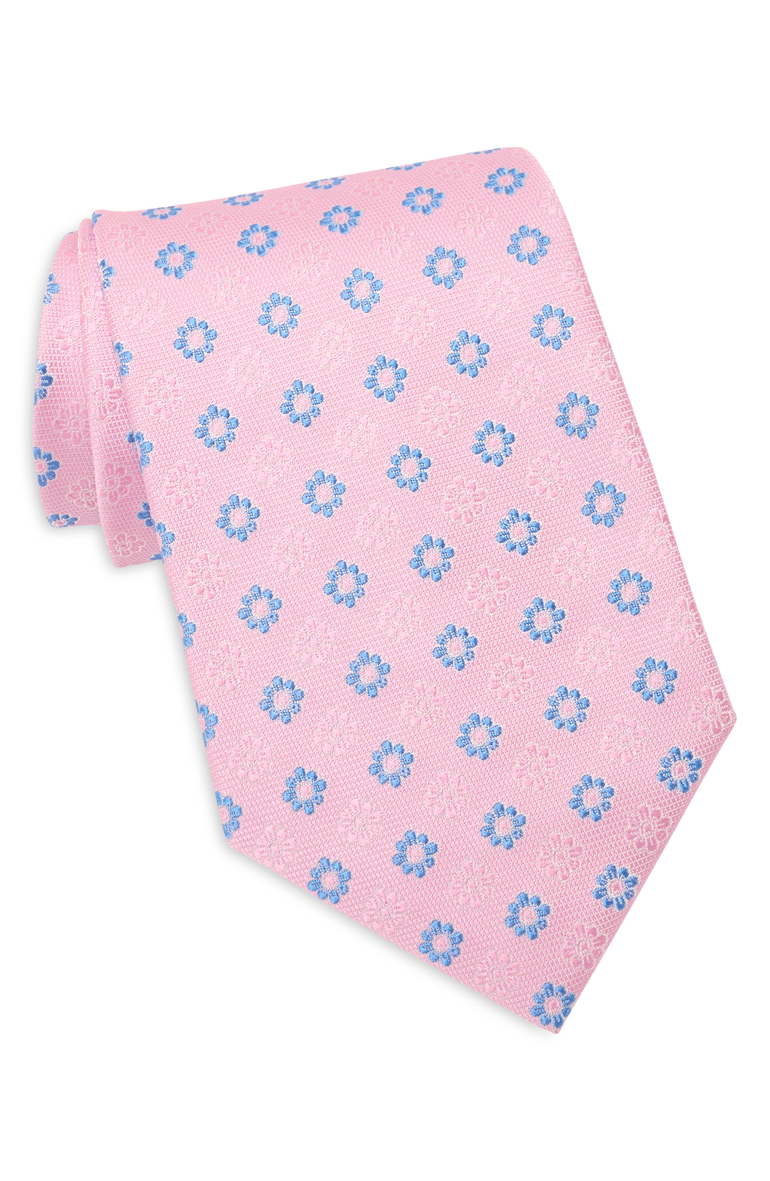 Brooks Brothers Circle Flower Petal Tie