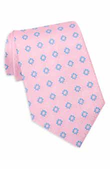 Brooks Brothers Circle Flower Petal Tie