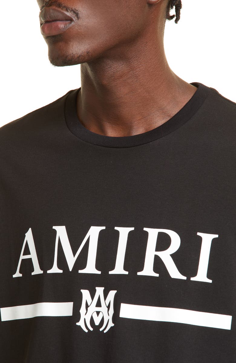 AMIRI Men's M.A. Bar Logo Graphic Tee, Alternate, color, 