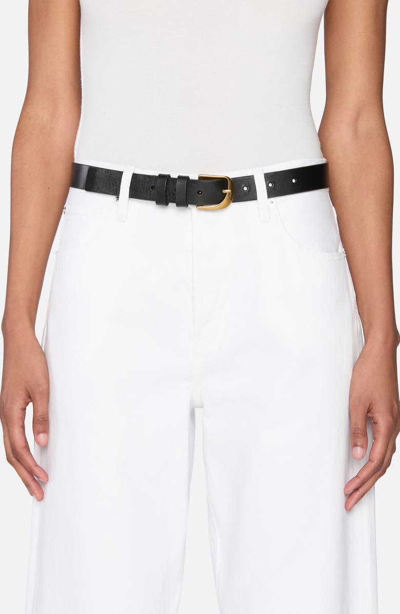 FRAME The Loose High Waist Wide Leg Jeans, Alternate, color, White