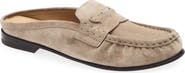 Fendi Scrunch Leather Mule