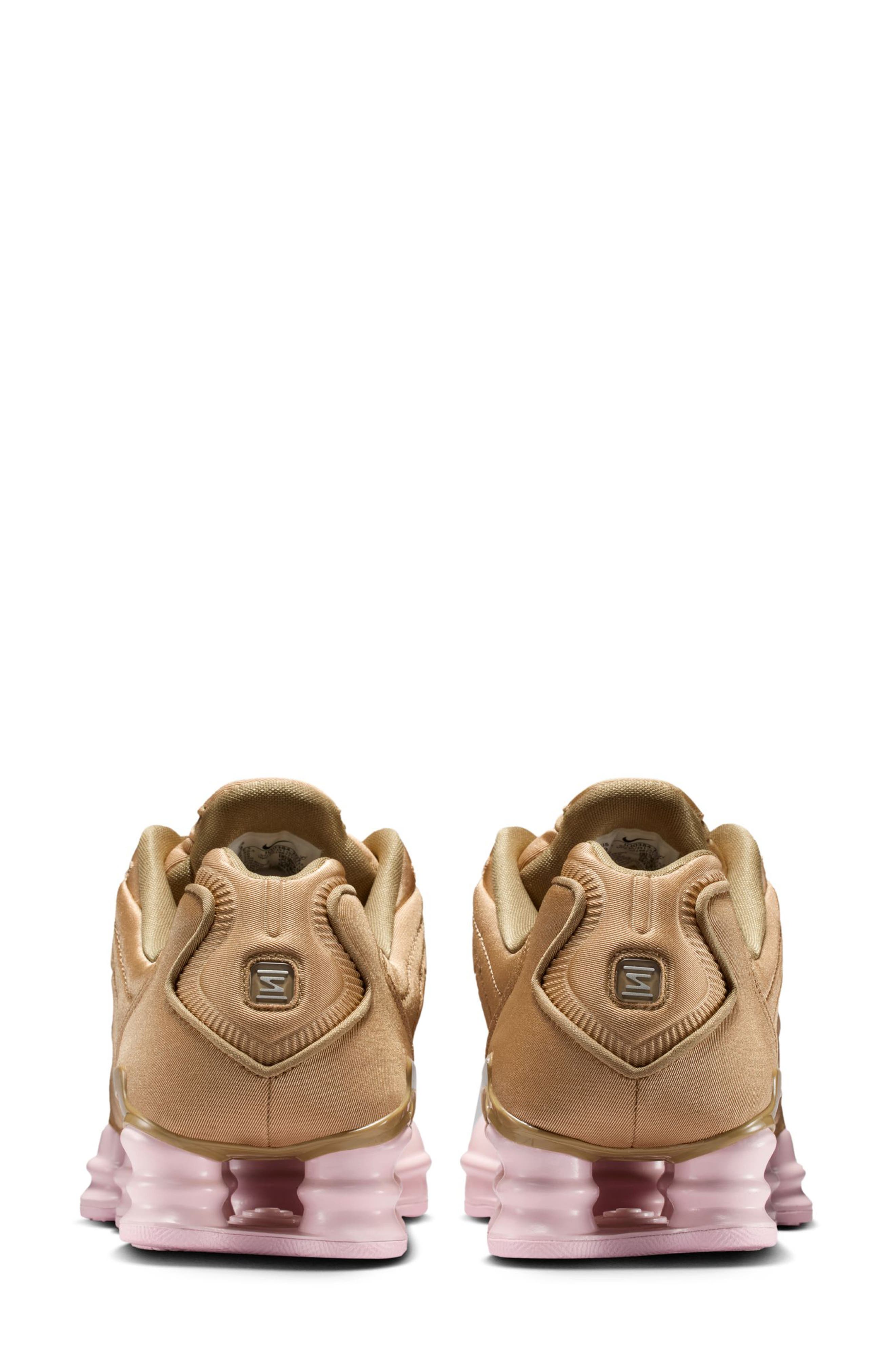 Shox TL Sneaker, Alternate, color, FILBERT/ FILBERT/ PINK FOAM