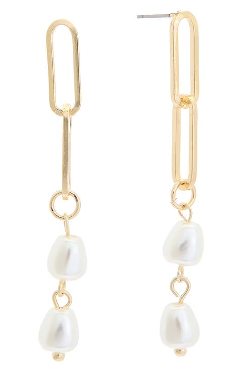 Chain Link Drop Earrings