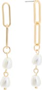 Juvell Chain Link Drop Earrings