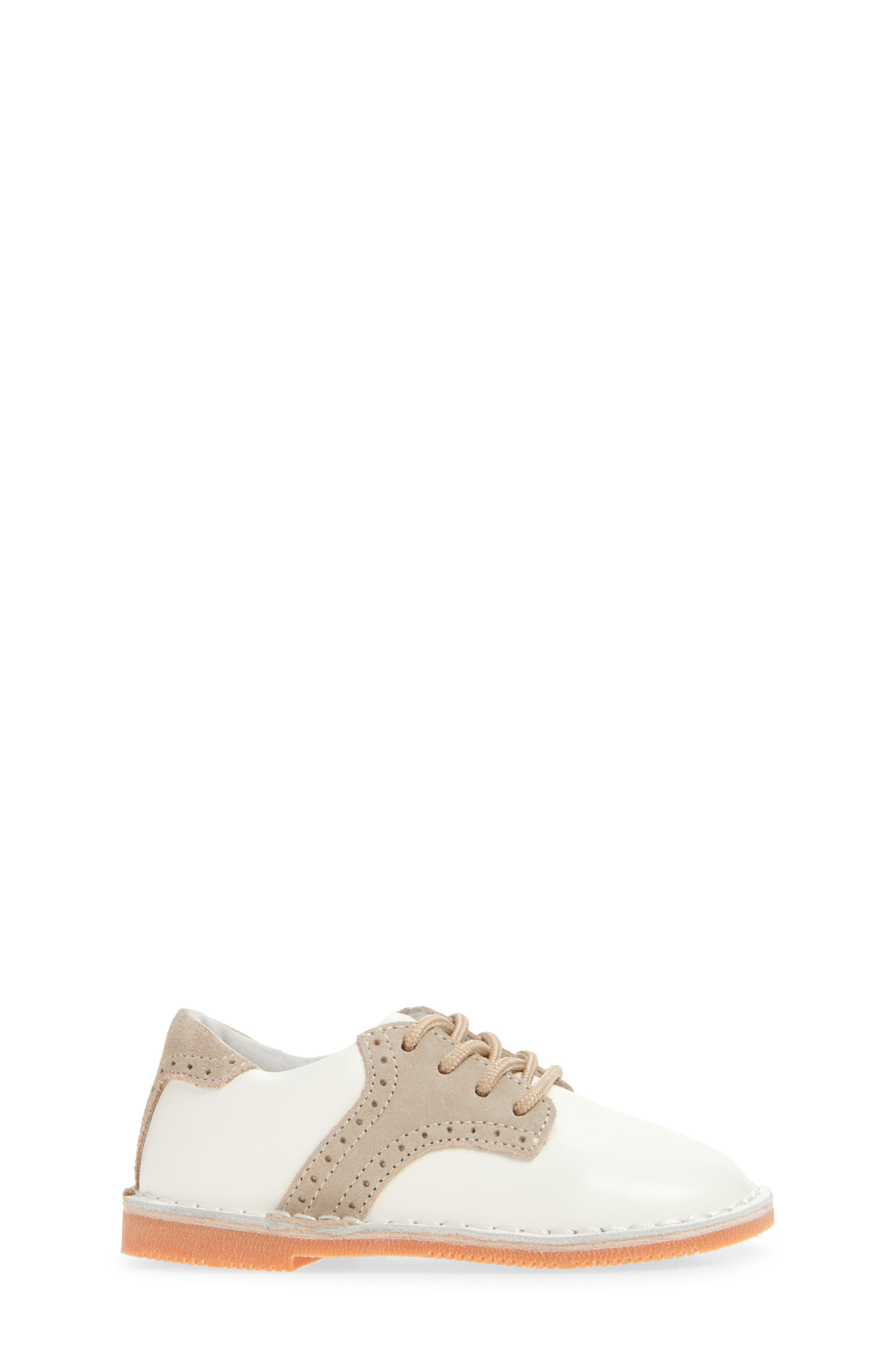 L'AMOUR Kids' Rowan Saddle Shoe, Alternate, color, White/ Sand