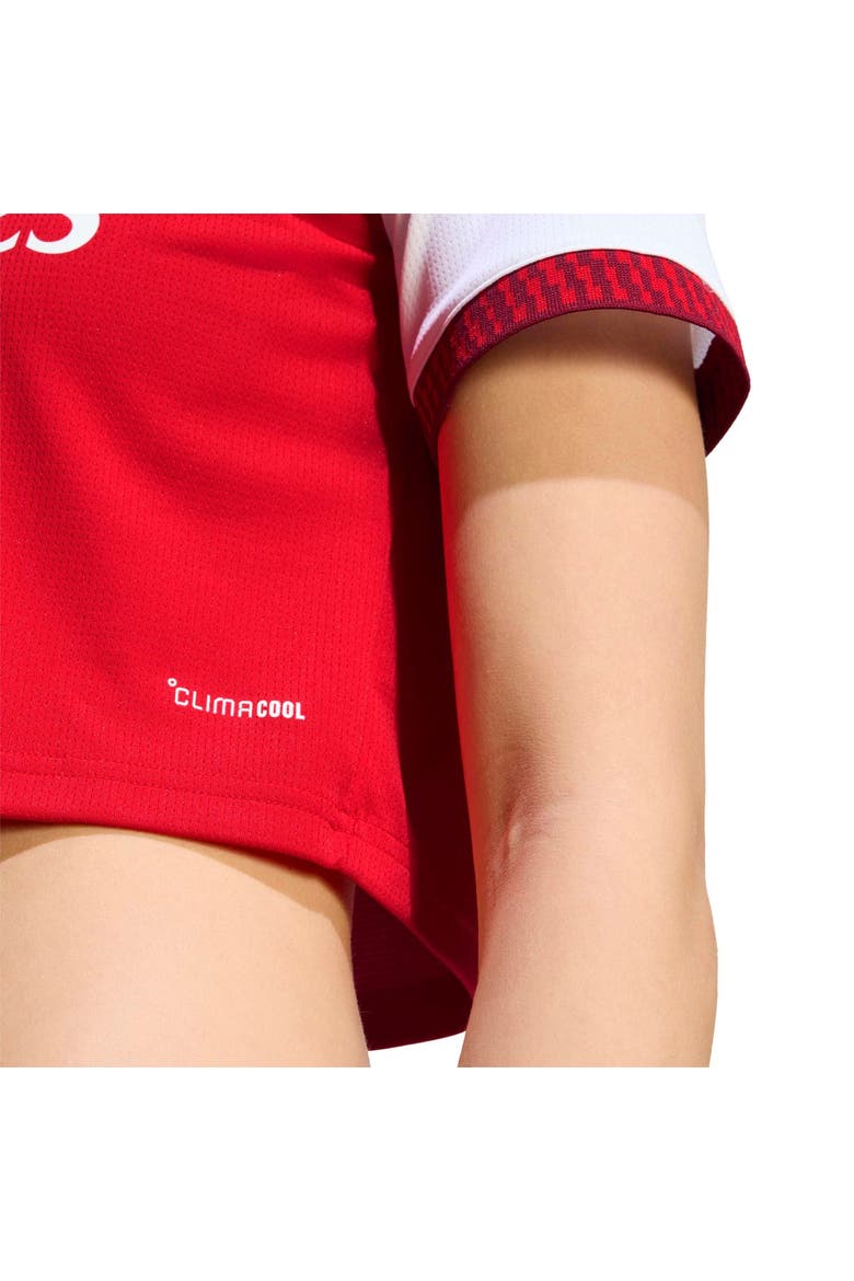 Women's adidas Red Arsenal 2026/27 Home Cropped Replica Jersey, Alternate, color, Red
