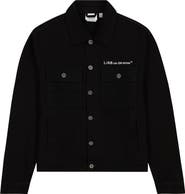 L/AB C/O OFF-WHITE Denim Trucker Jacket