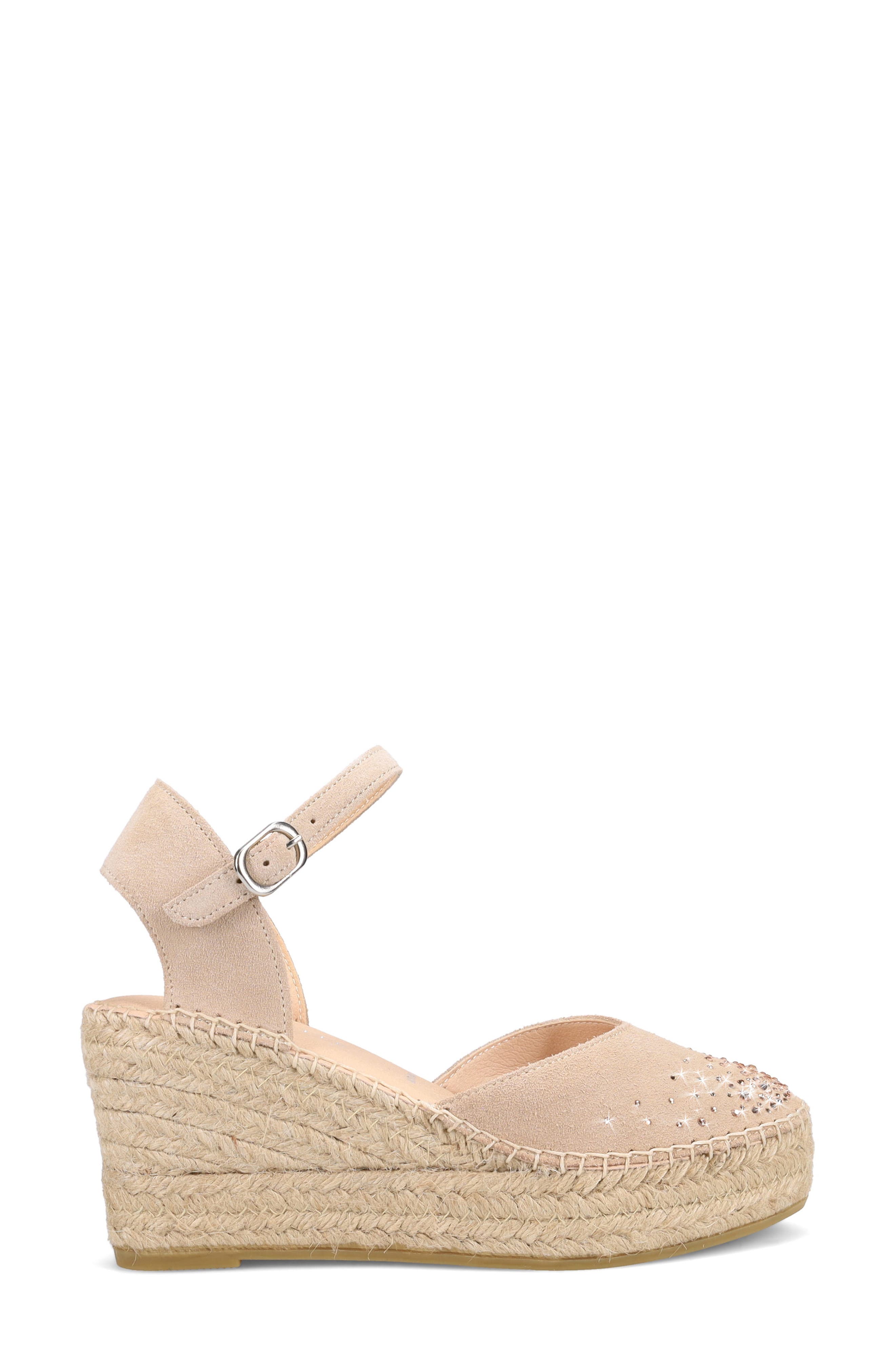 Ron White Breeza Wedge Sandal, Alternate, color, Oyster