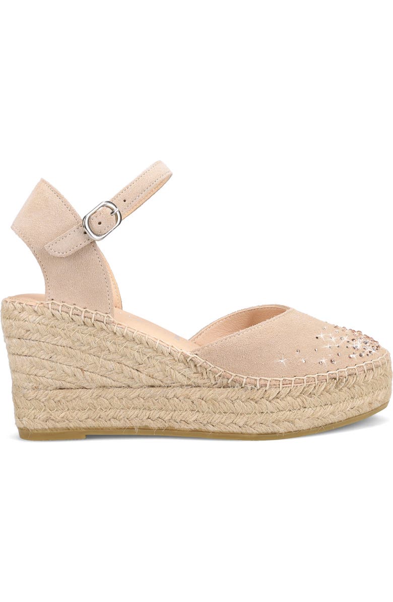 Ron White Breeza Wedge Sandal, Alternate, color, Oyster