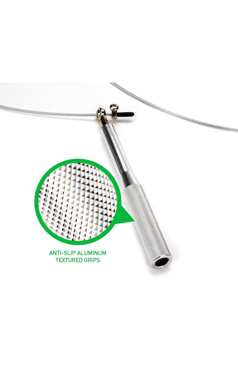 MIND READER Adjustable Rapid Speed Jumping Rope, Alternate, color, 