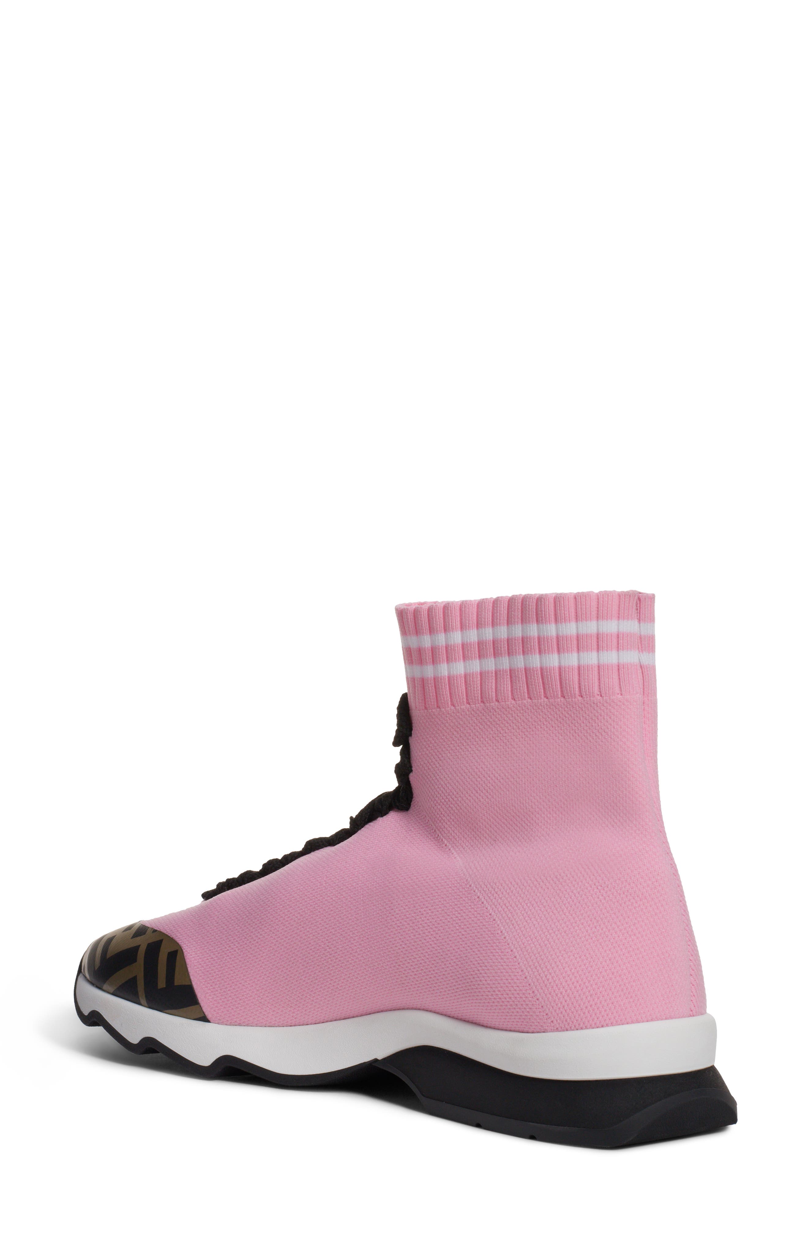 Rockotop Zucca Sock Sneaker, Alternate, color, PINK
