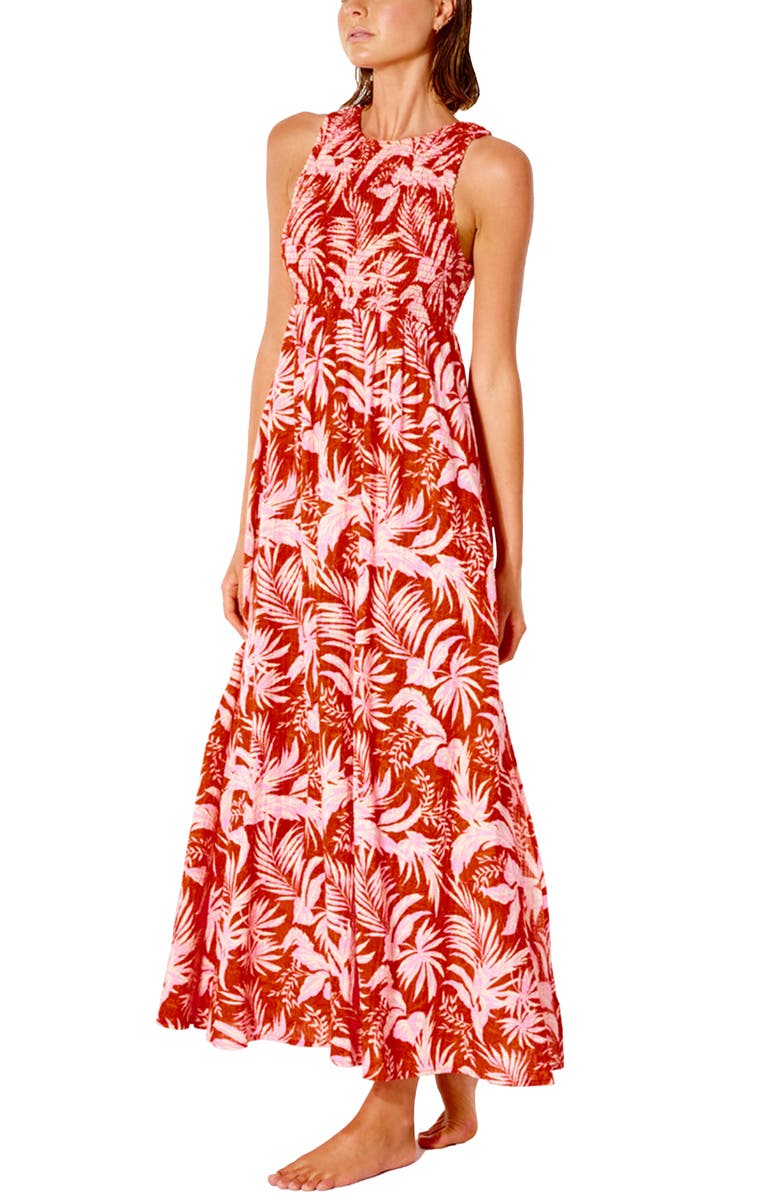 Rip Curl Sun Rays Print Maxi Dress, Alternate, color,