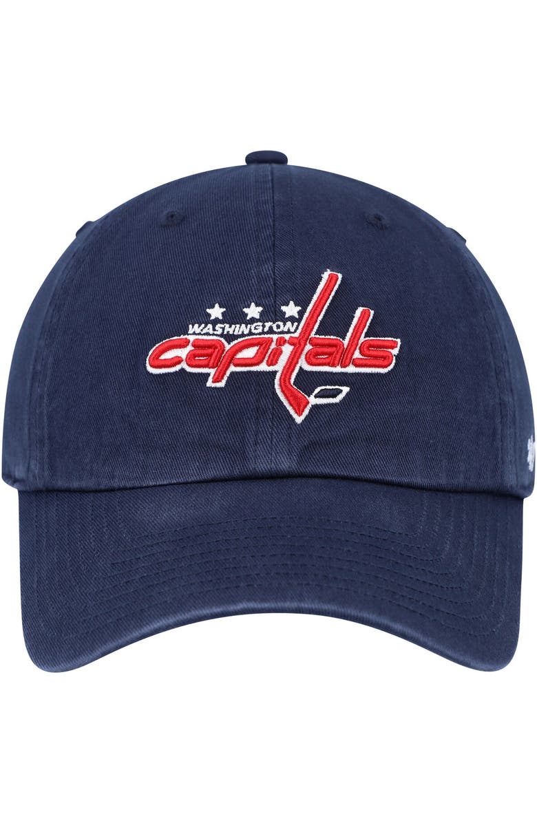 '47 Men's '47 Navy Washington Capitals Clean Up Adjustable Hat, Alternate, color, 