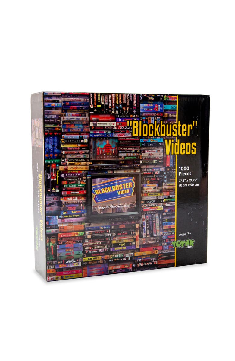 Toynk Blockbuster Era 1000-Piece Jigsaw Puzzle | Toynk Exclusive, Main, color, Multi-Color