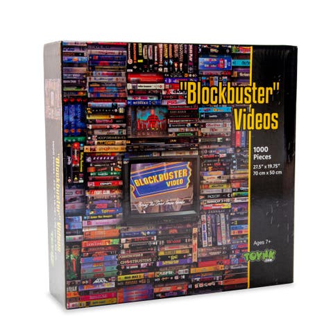Blockbuster Era 1000-Piece Jigsaw Puzzle | Toynk Exclusive