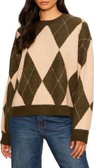 Sanctuary Argyle Pullover