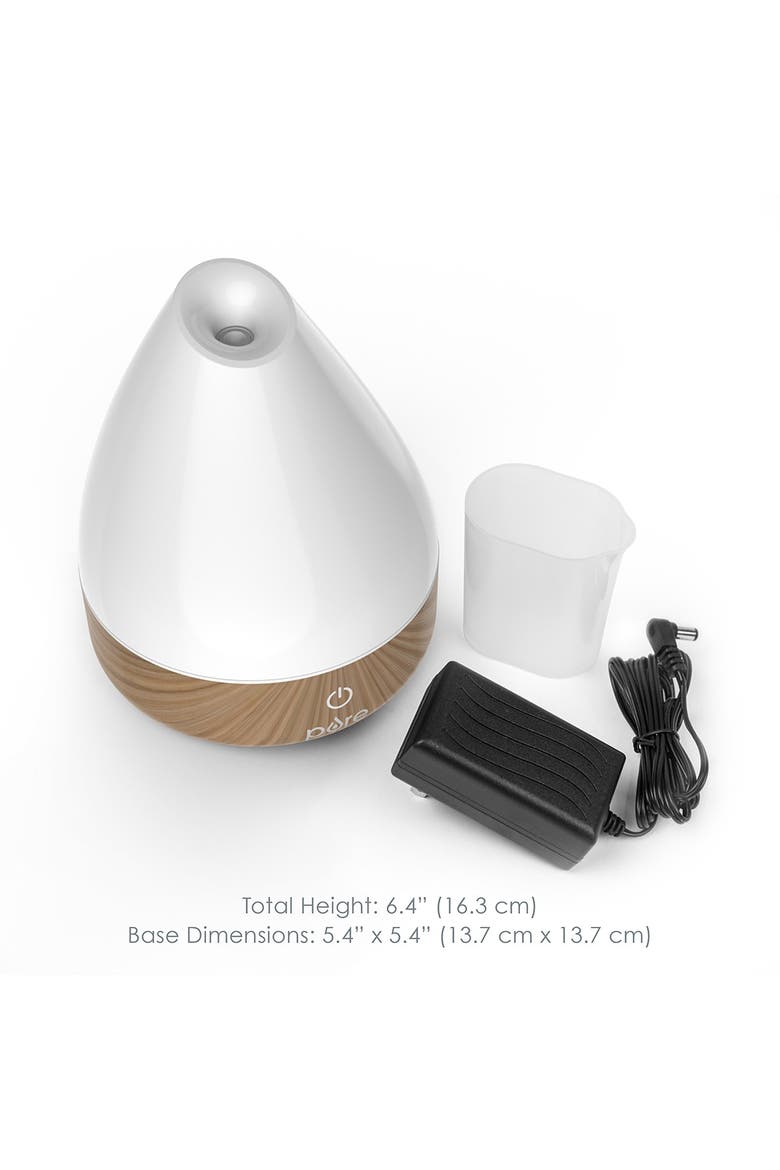PureSpa Natural Essential Oil Diffuser - White, Alternate, color, NONE