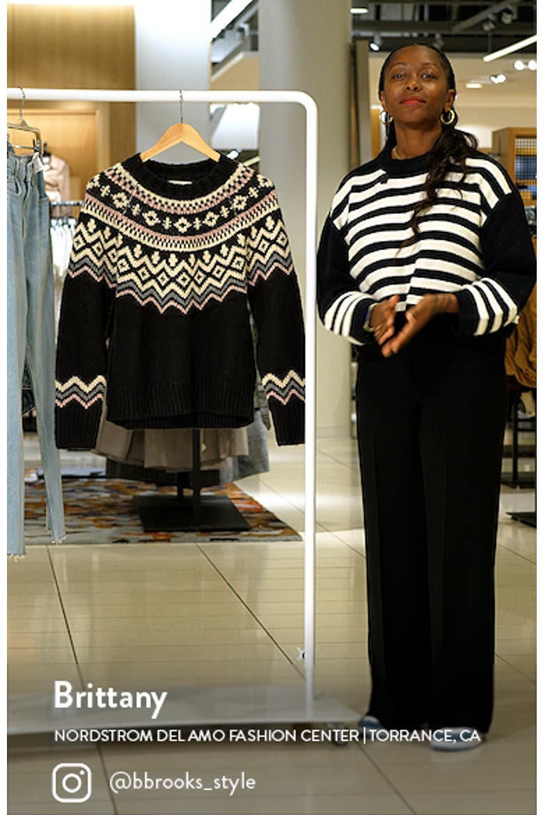 Fair Isle Sweater video