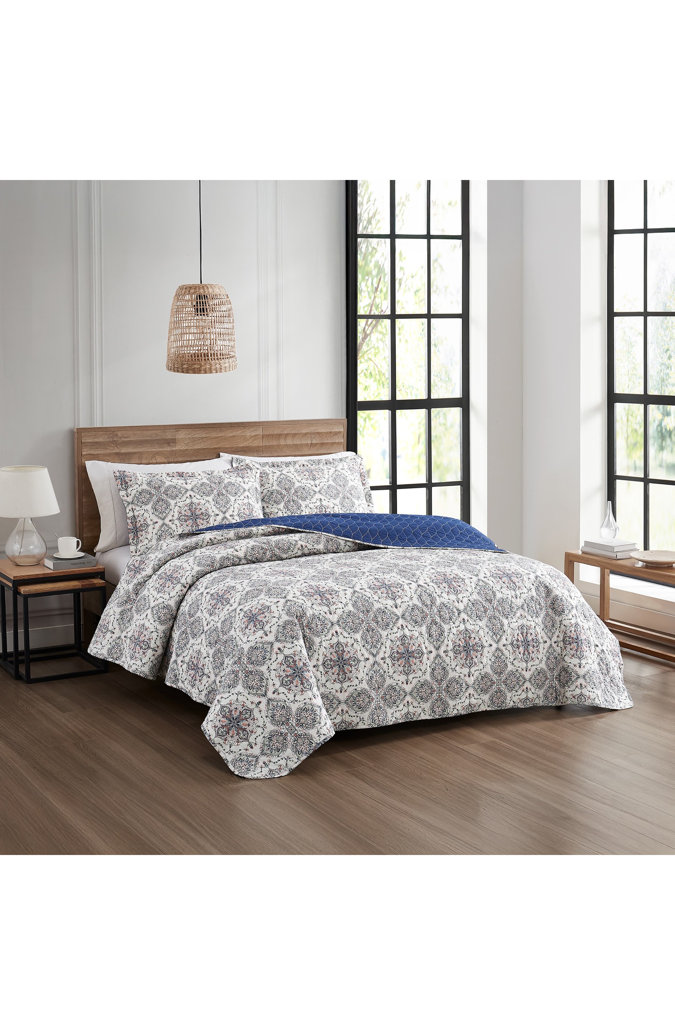 Modern Threads Soren 3-Piece Cotton Quilt Set