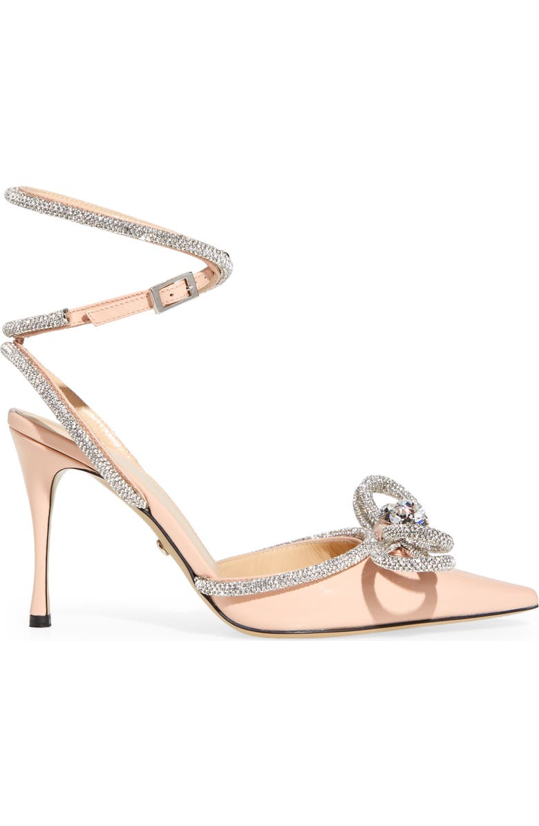 Mach & Mach Double Bow Pointed Toe Pump, Alternate, color,