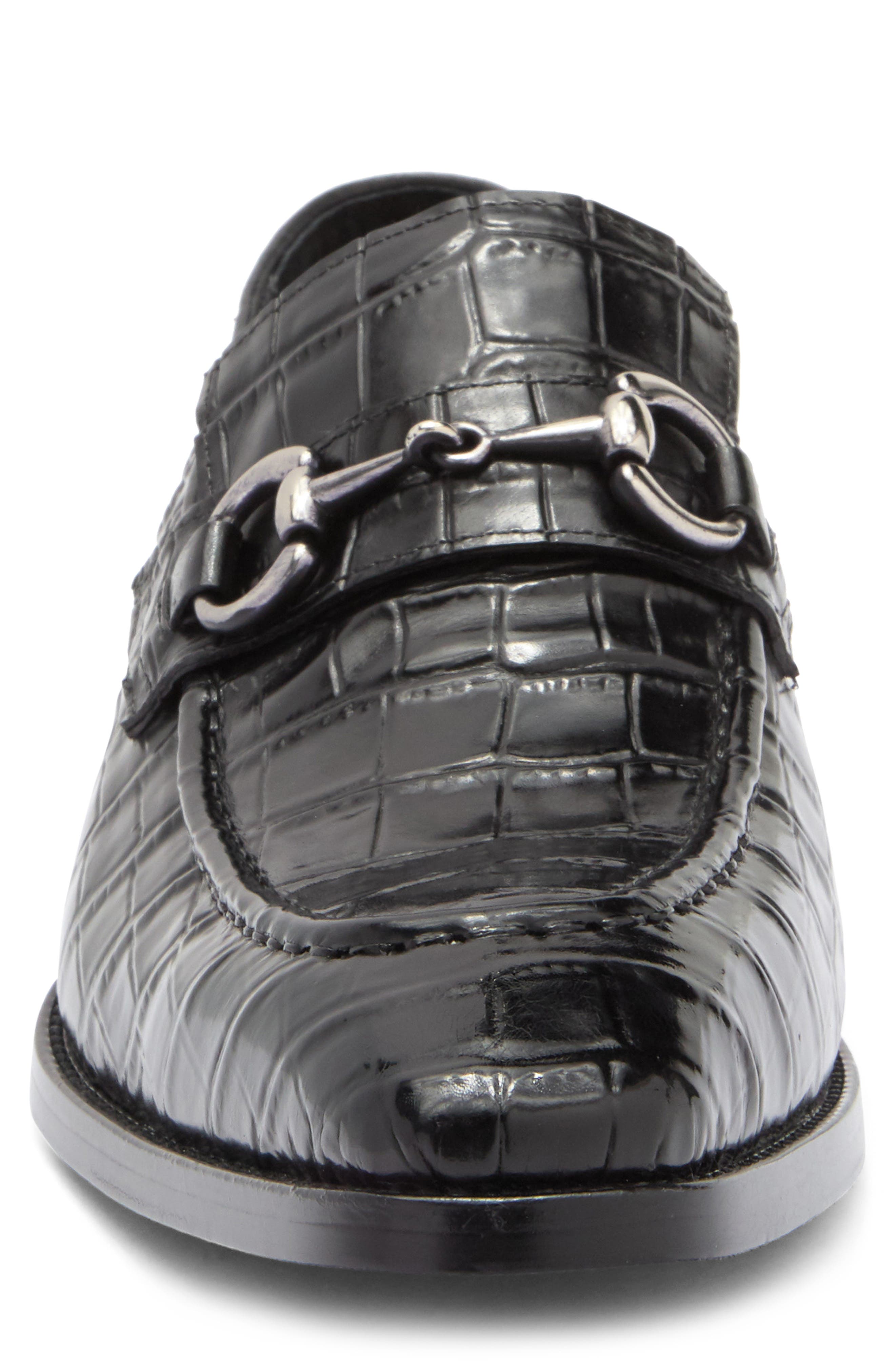 Maison Forte Magnus Croc Embossed Loafer, Alternate, color, 