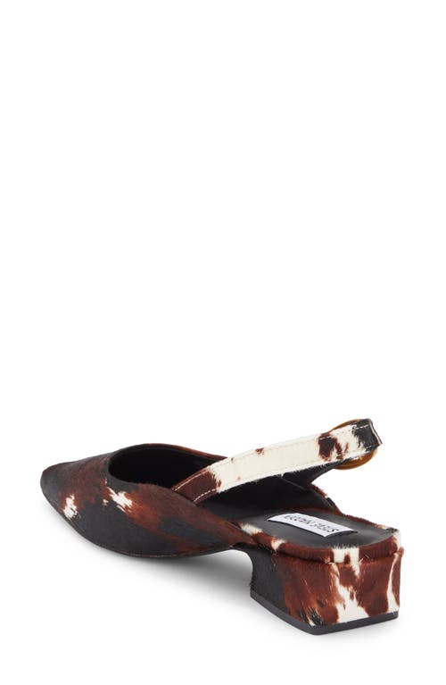 Steve Madden Diona Slingback Pump In Brown