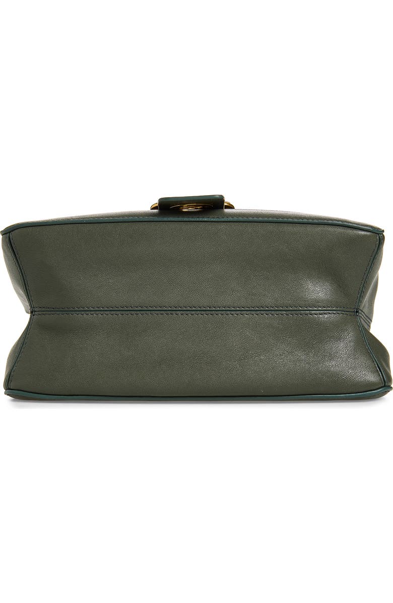 Burberry Small Rider Colorblock Leather Top Handle Bag, Alternate, color, Indigo/ Sf Blue/ Aqua