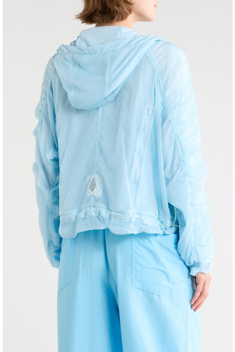 Sheer Bliss Performance Jacket, Alternate, color, BLUE