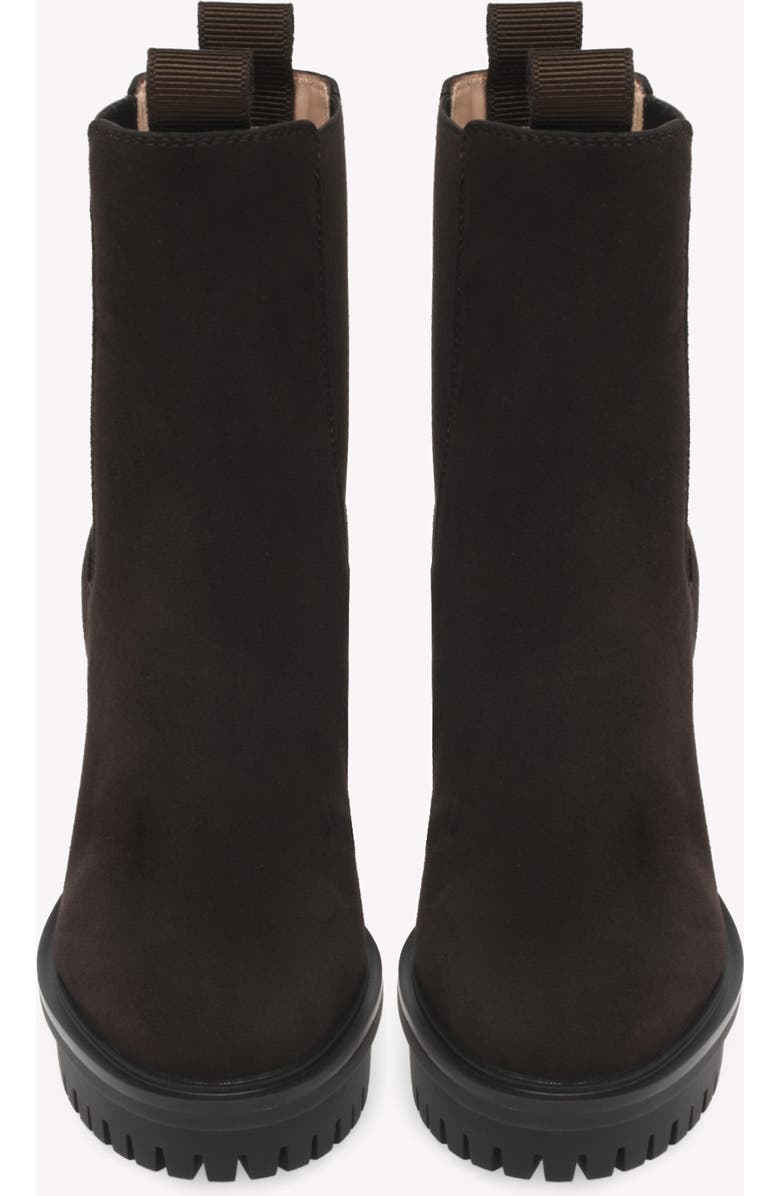 Gianvito Rossi Barry Bootie, Alternate, color, Brown Suede