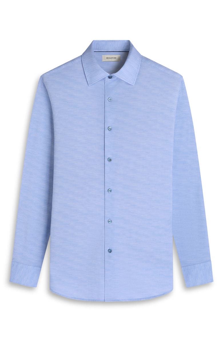 Bugatchi James OoohCotton<sup>®</sup> Button-Up Shirt, Alternate, color, Air Blue