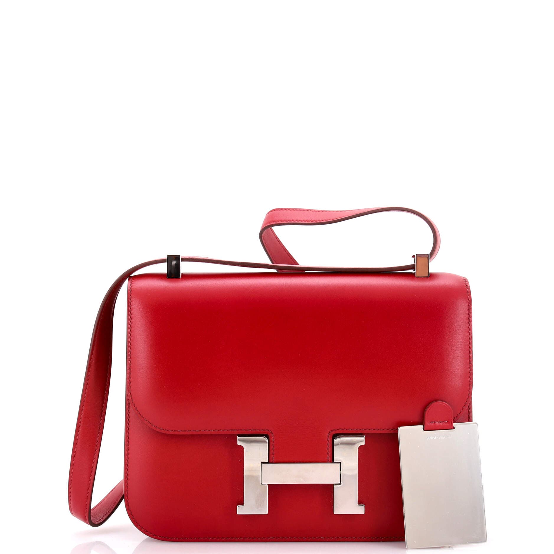 Constance NM Bag Box Calf 24, Alternate, color, Red