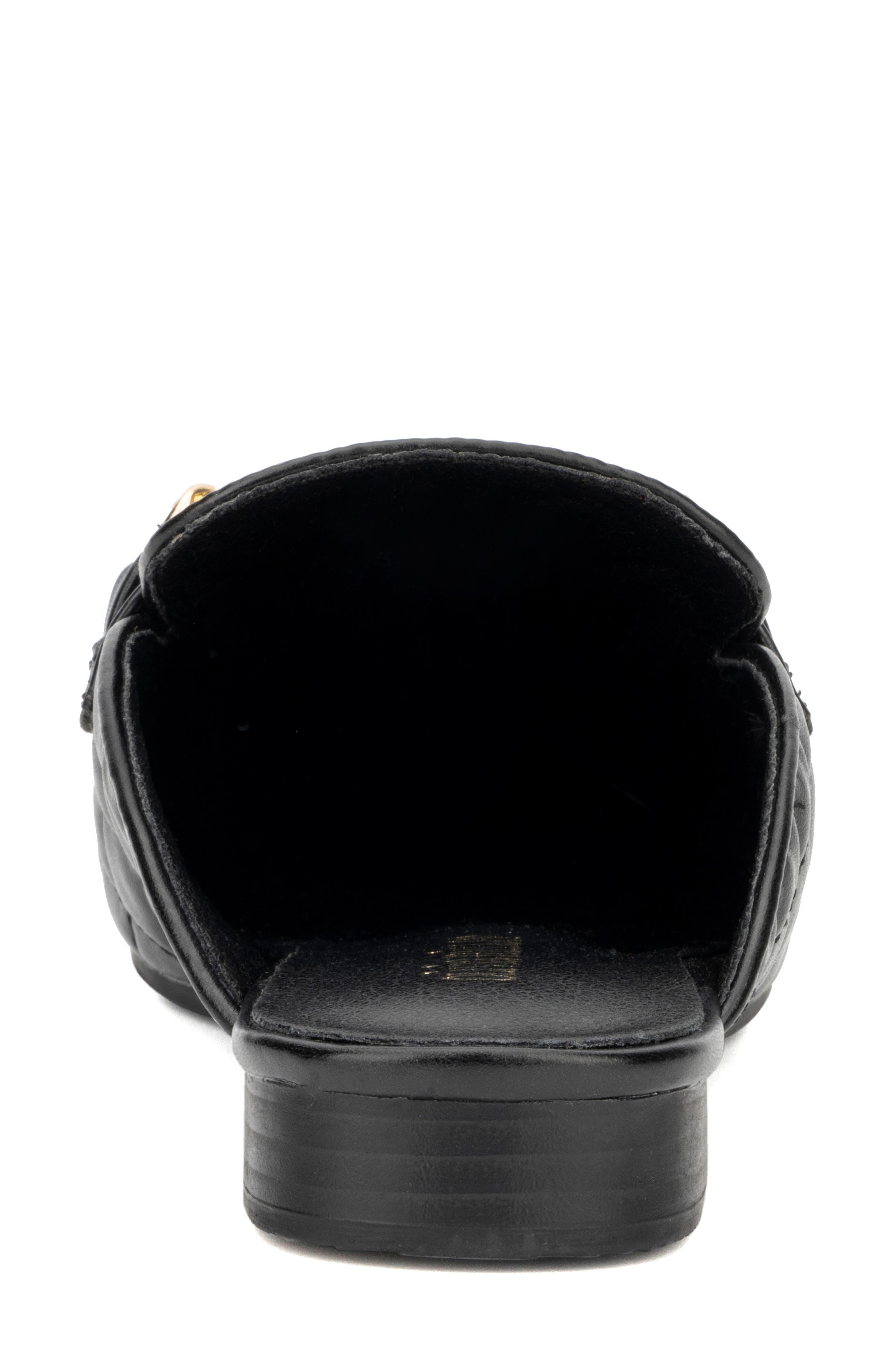OLIVIA MILLER Amaia Quilted Loafer Mule, Alternate, color, 