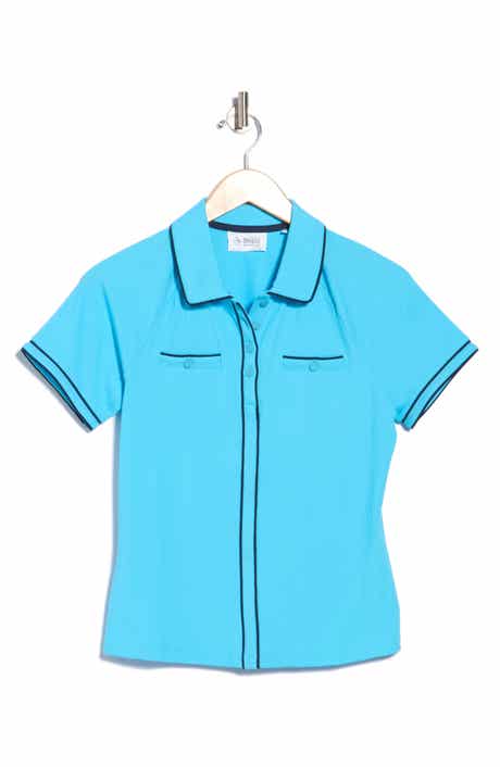 Ribbed Tipped Performance Polo