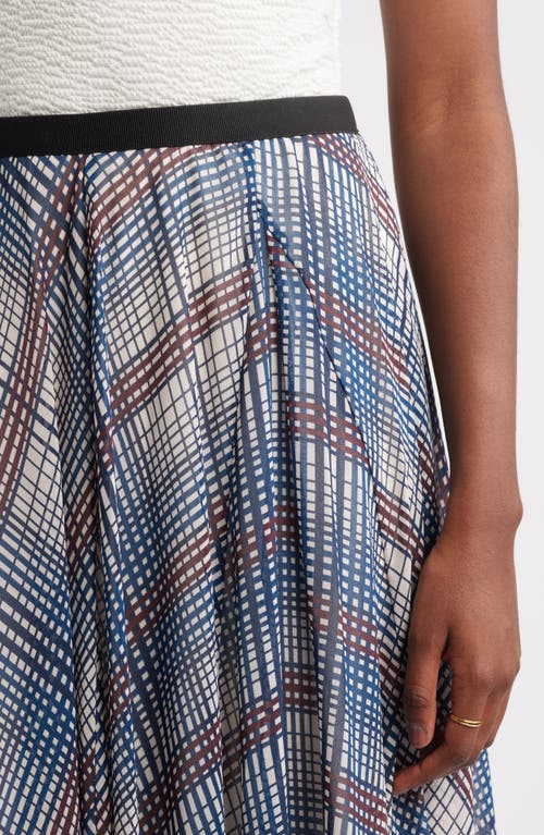 Treasure & Bond Handkerchief Maxi Skirt In Multi