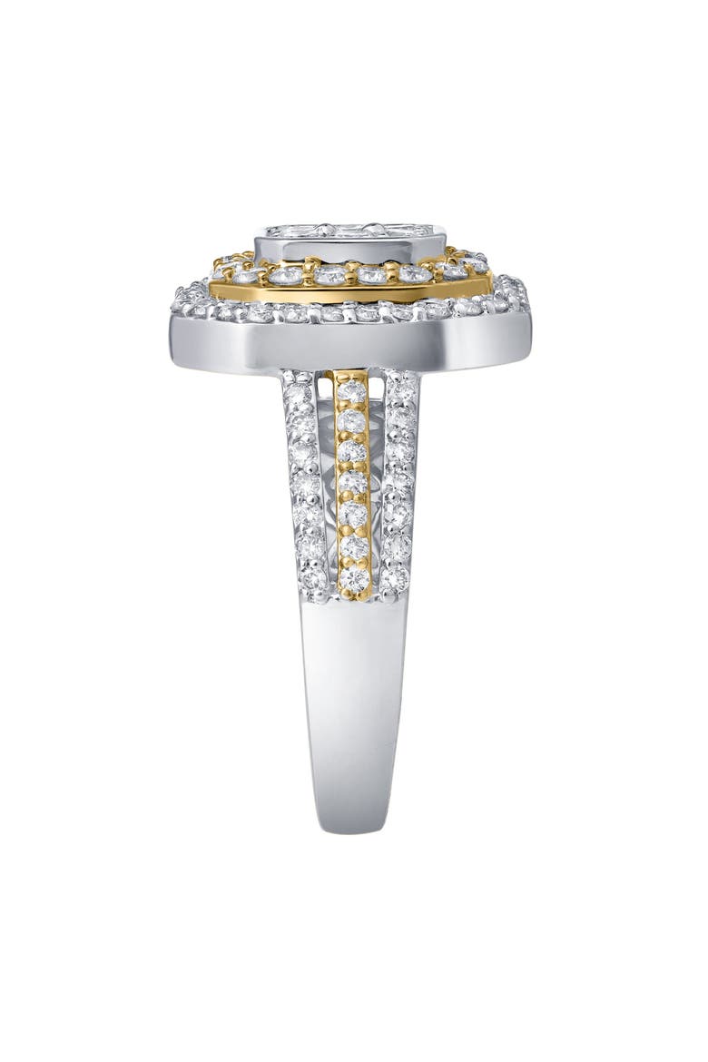 Aurelia Crest 1.20 Ct  10K Gold Diamond Ring, Alternate, color, 10K White Gold