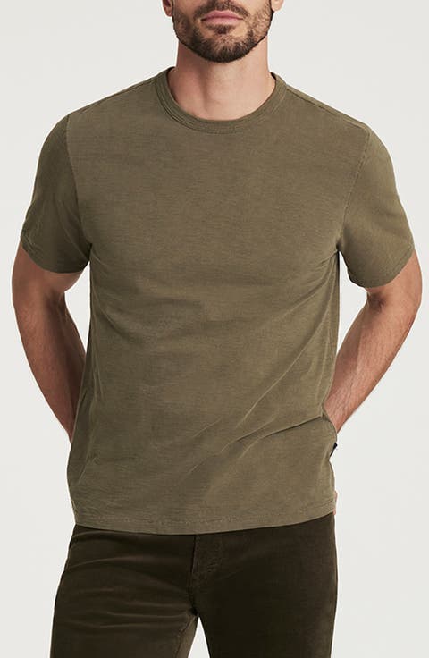 Slub Cotton Crewneck T-Shirt