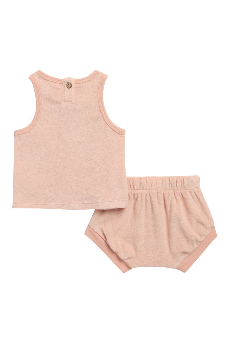 Kids' Terry Tank & Bloomers Set, Alternate, color, MELON