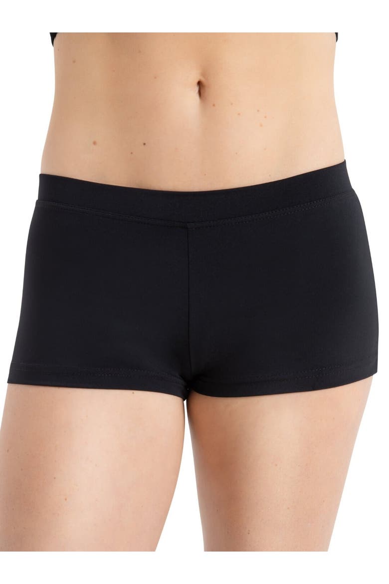 Boy Cut Low Rise Shorts, Main, color, black