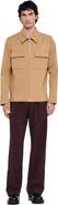SANDRO Zip-up pocket jacket