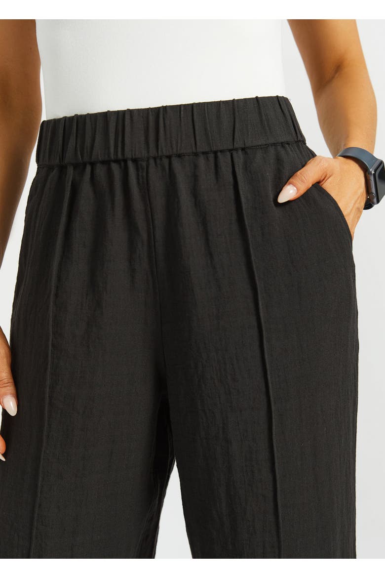 Camp Pant Linenette, Alternate, color, Black