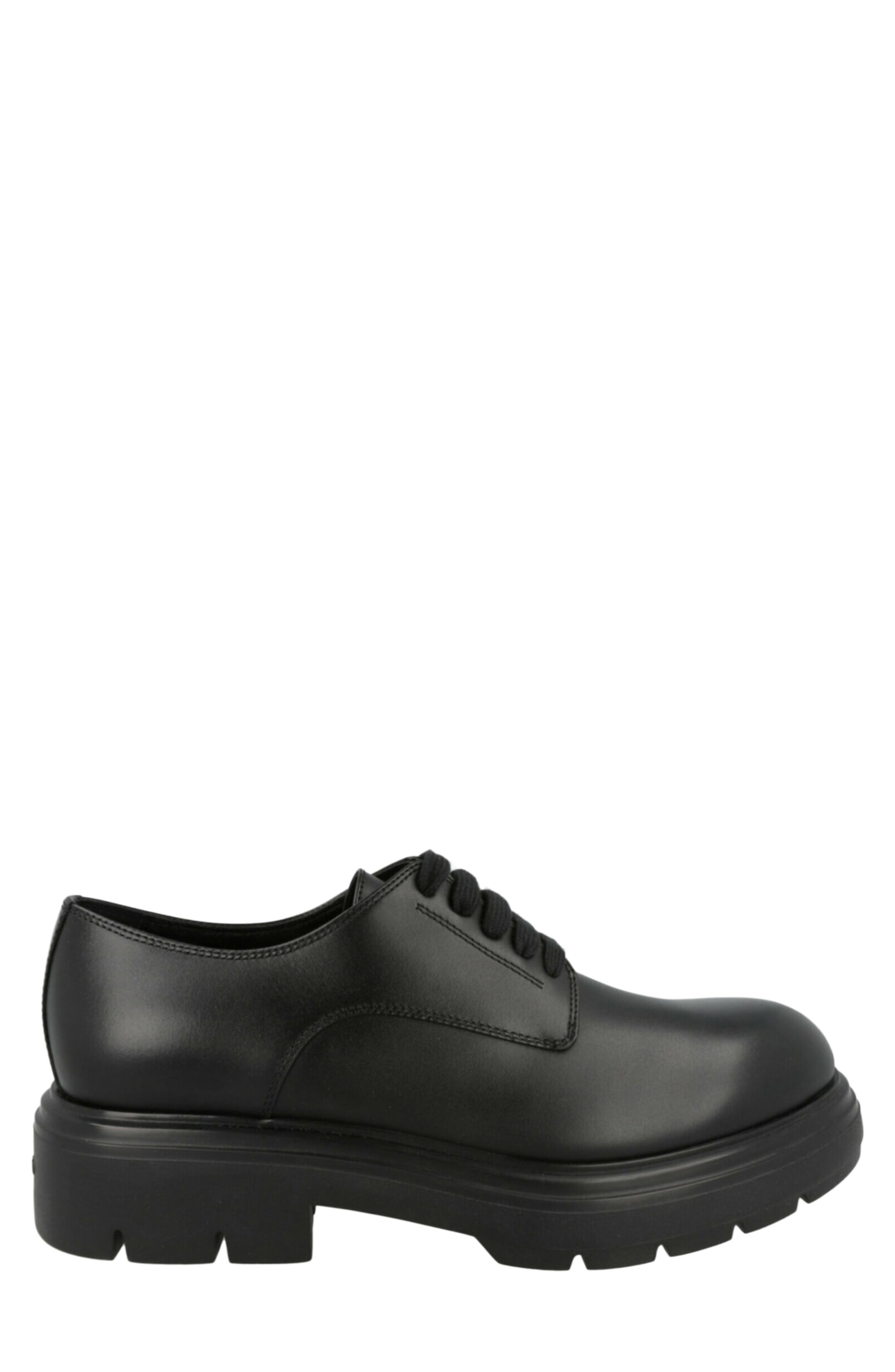 Devis Plain Toe Derby, Alternate, color, BLACK